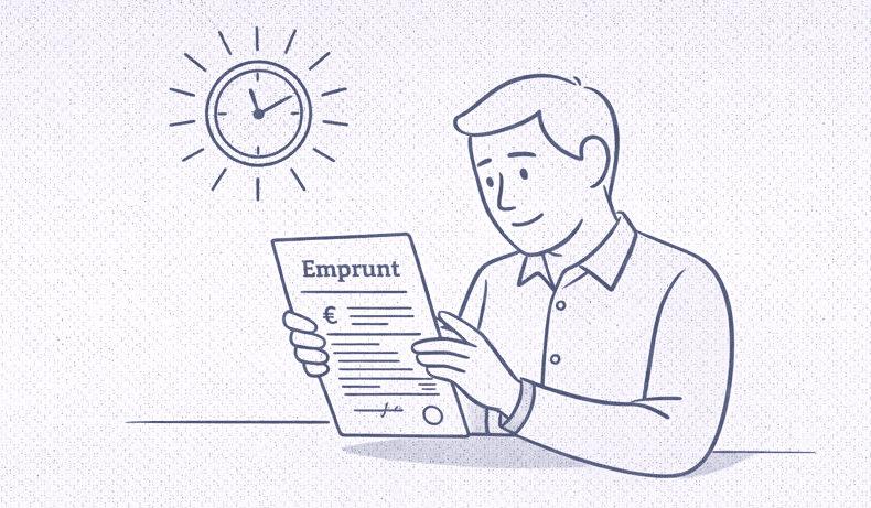 les délais d'un crédit consommation