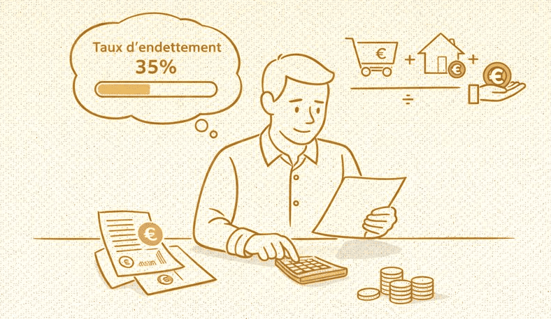 taux d'endettement crédit conso